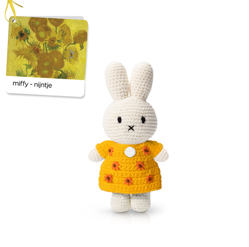 Hug Miffy Van Gogh Sunflower - Just Dutch