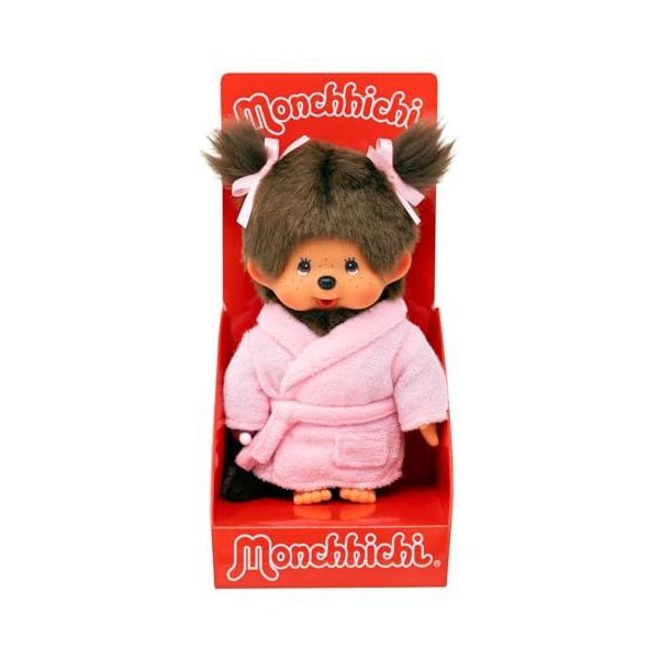 Knuffel Pink Bathrobe Girl – Monchhichi