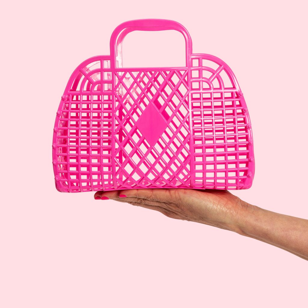 Bag Retro Basket Small - Sun Jellies