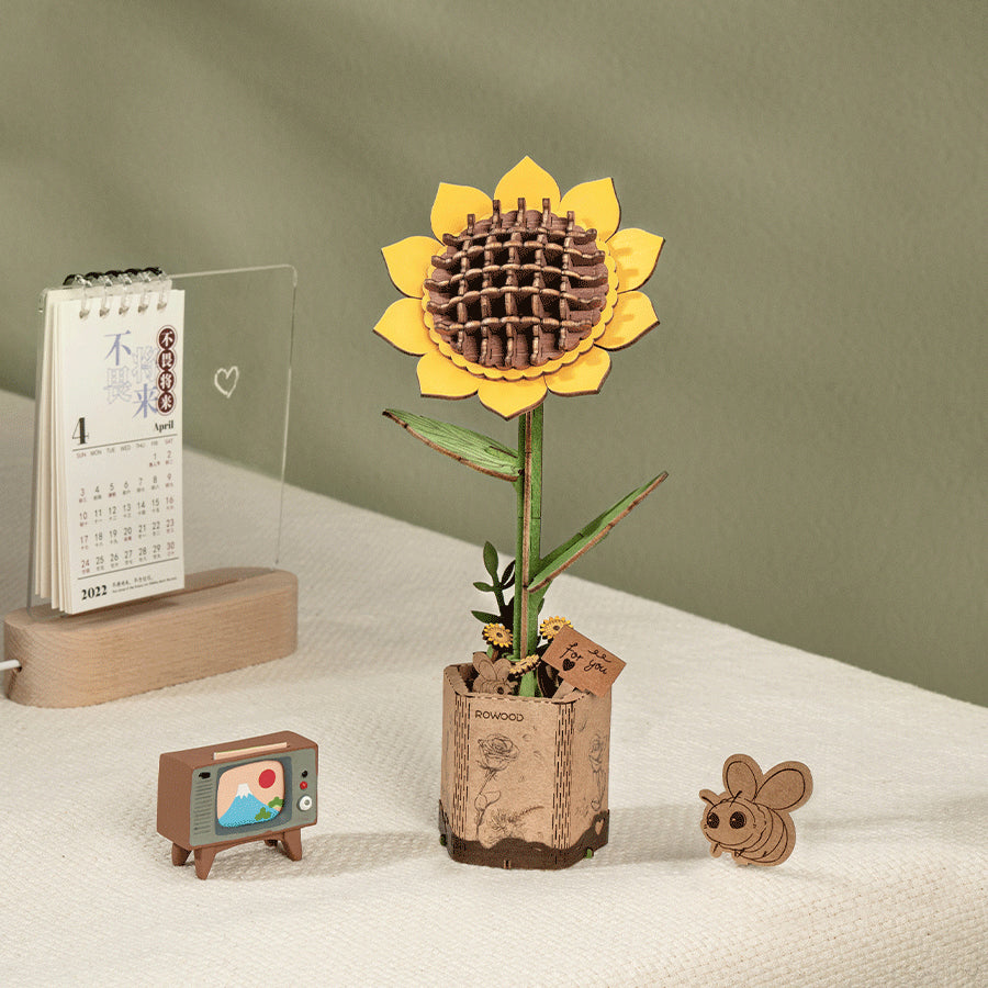 DIY Flower Sunflower - Robotime