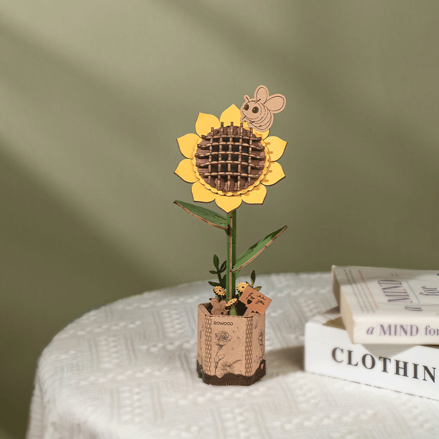 DIY Flower Sunflower - Robotime