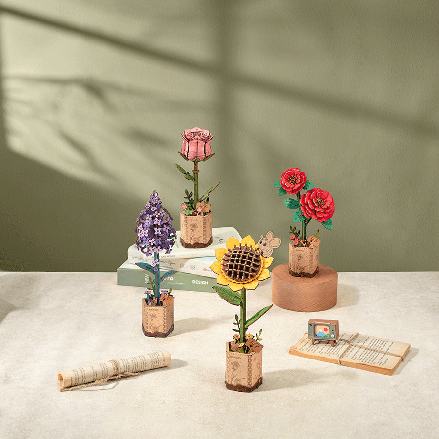 DIY Bloem Zonnebloem - Robotime