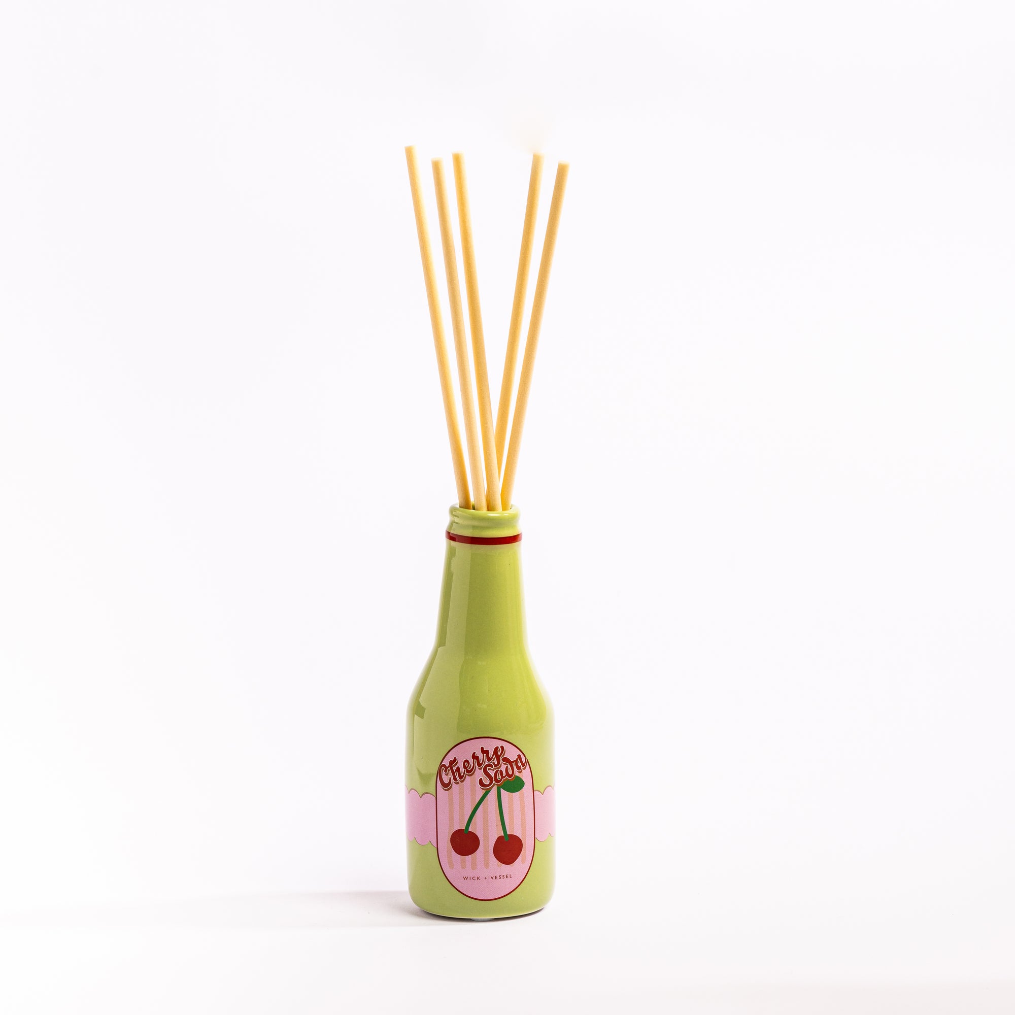 Geurdiffuser Cherry Soda – Wick + Vessel