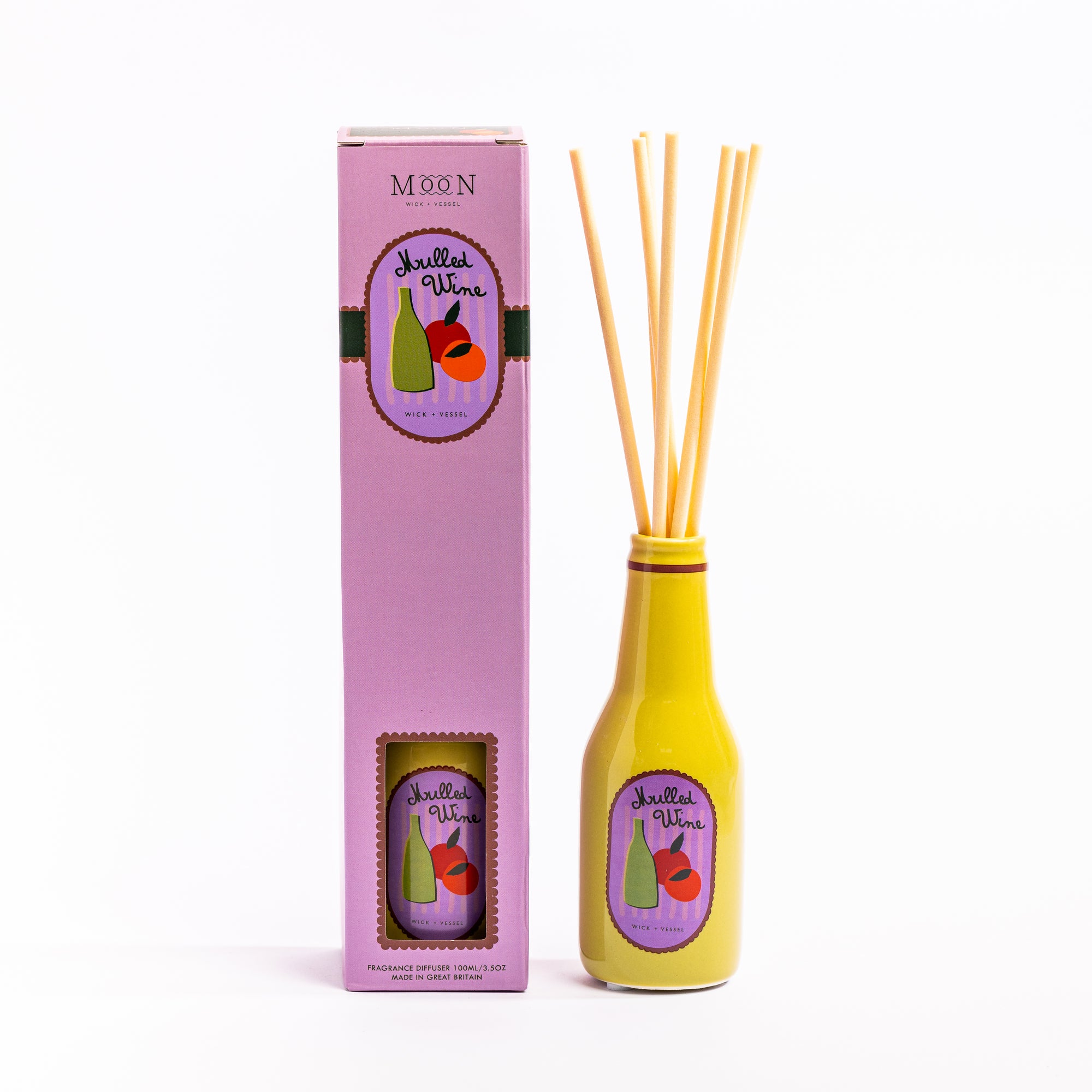 Geurdiffuser Mulled Wine – Wick + Vessel