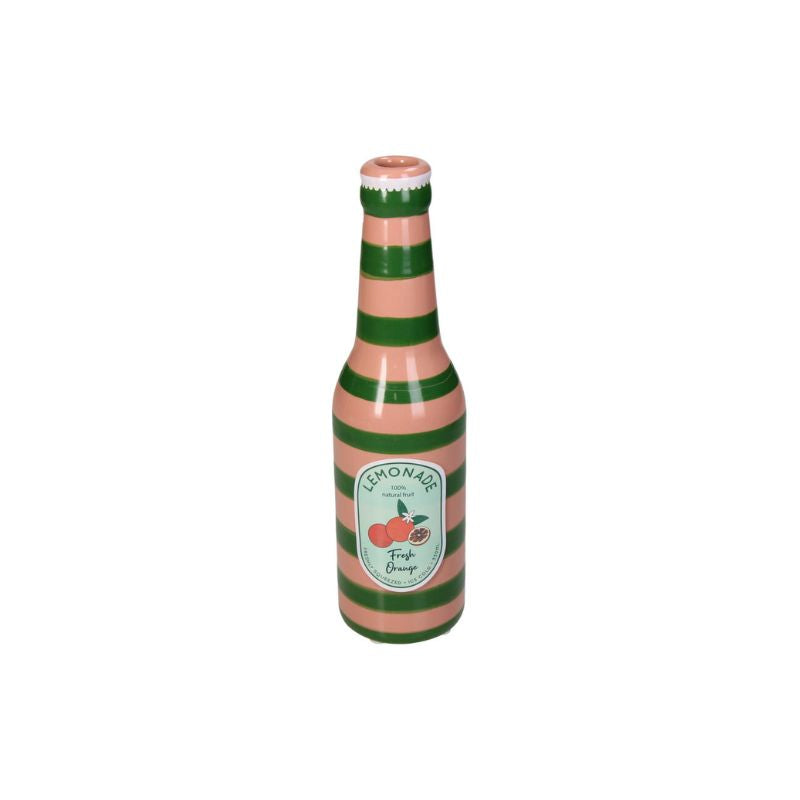 Vase Bottle of Lemonade Green - Kersten