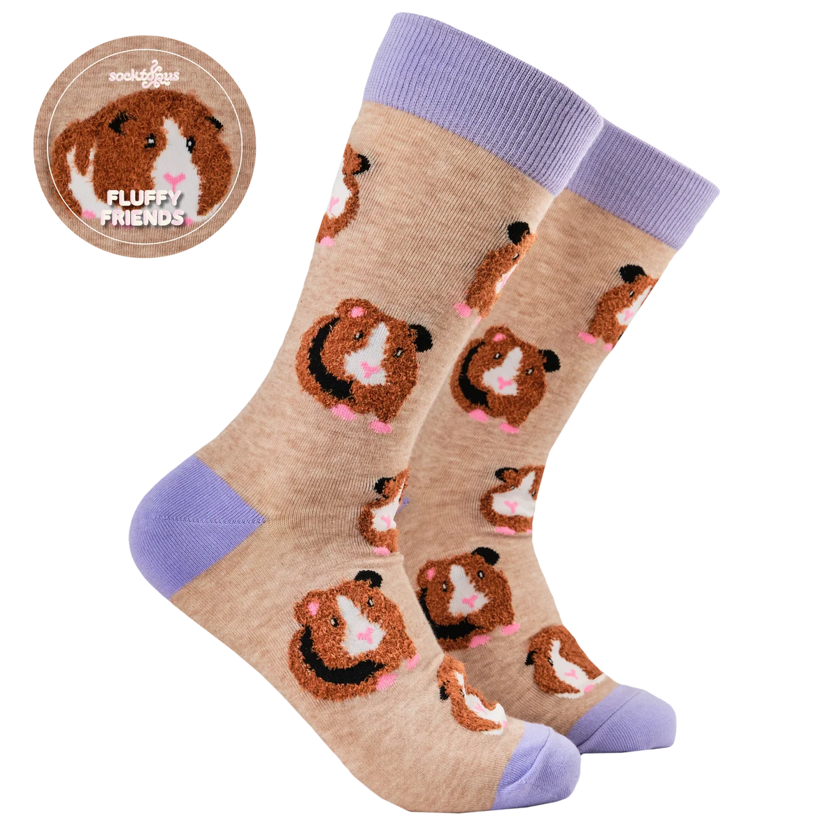 Sokken Fluffy Guinea Pigs - Socktopus