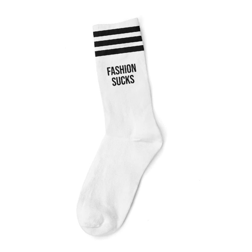 fashion sucks socks