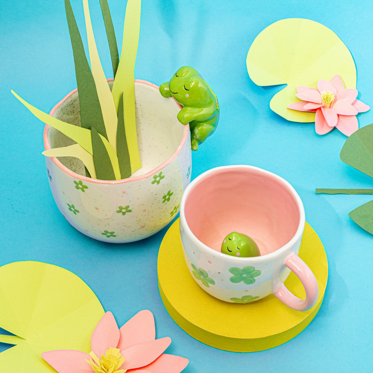 sass and belle plant pot Peeking Frog Plant Pot