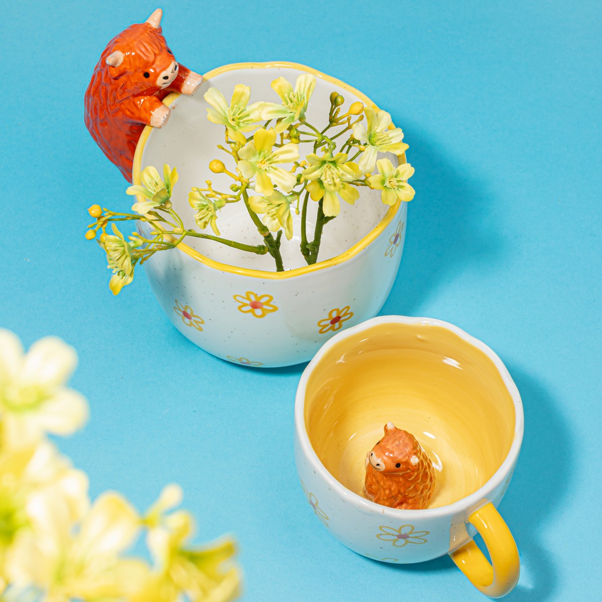 Mok Suprise Highland Cow - Sass & Belle