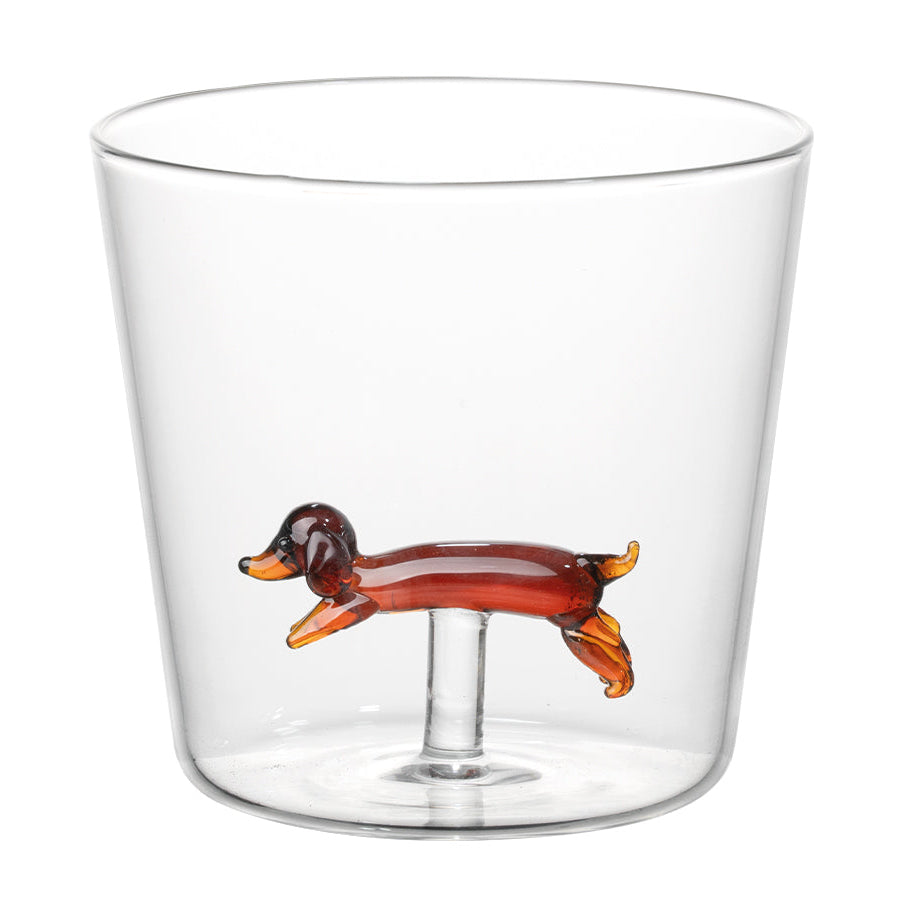 Dachshund Drinking Glass