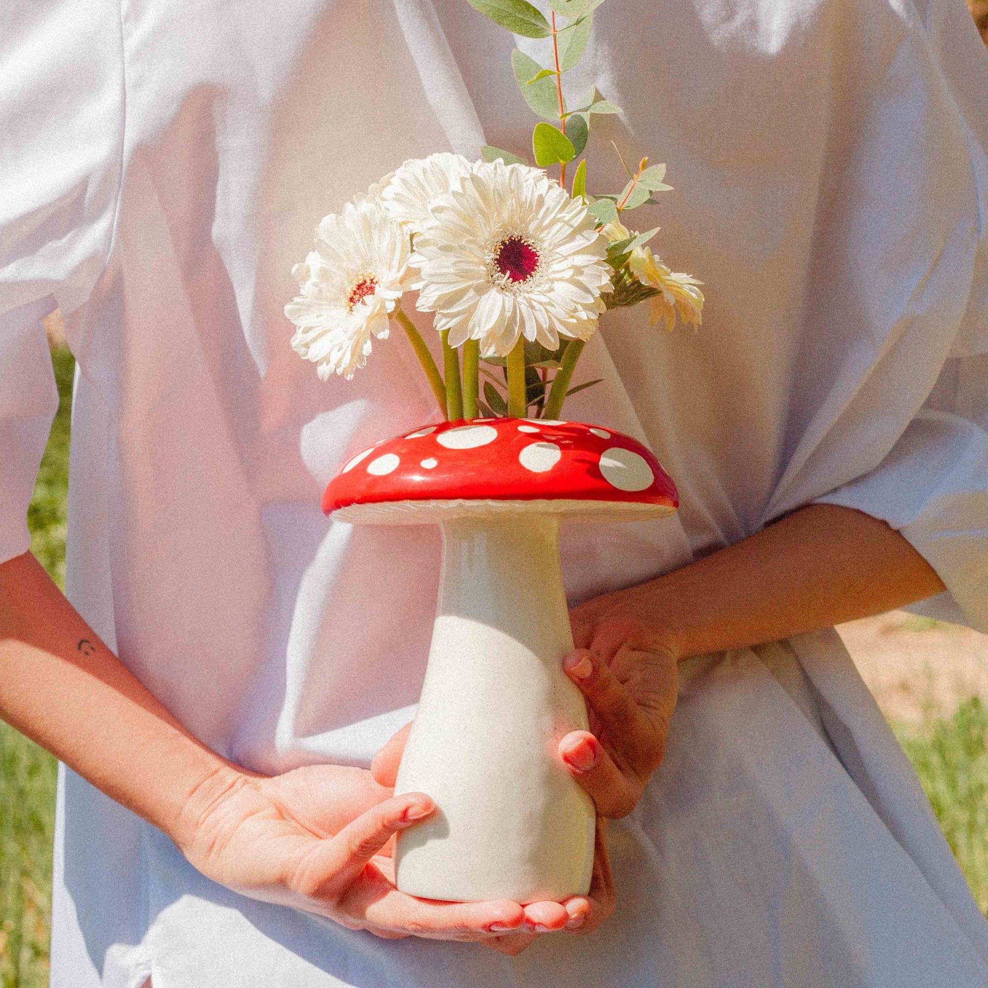Vase Mushroom Amanita Large - Doiy