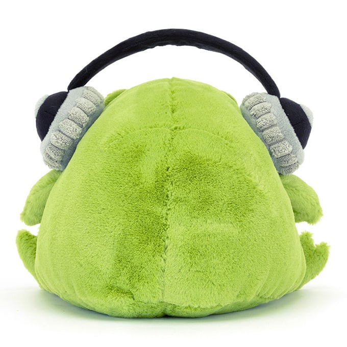 Cuddly Ricky Rainfrog Headphone - Jellycat