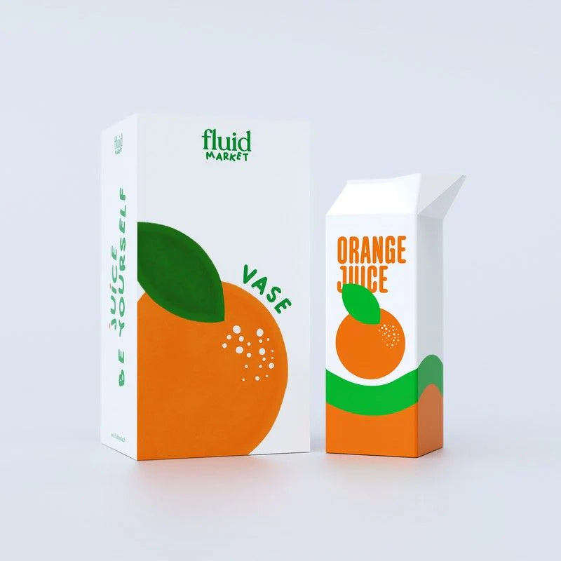 Vase Orange Juice - Fluid