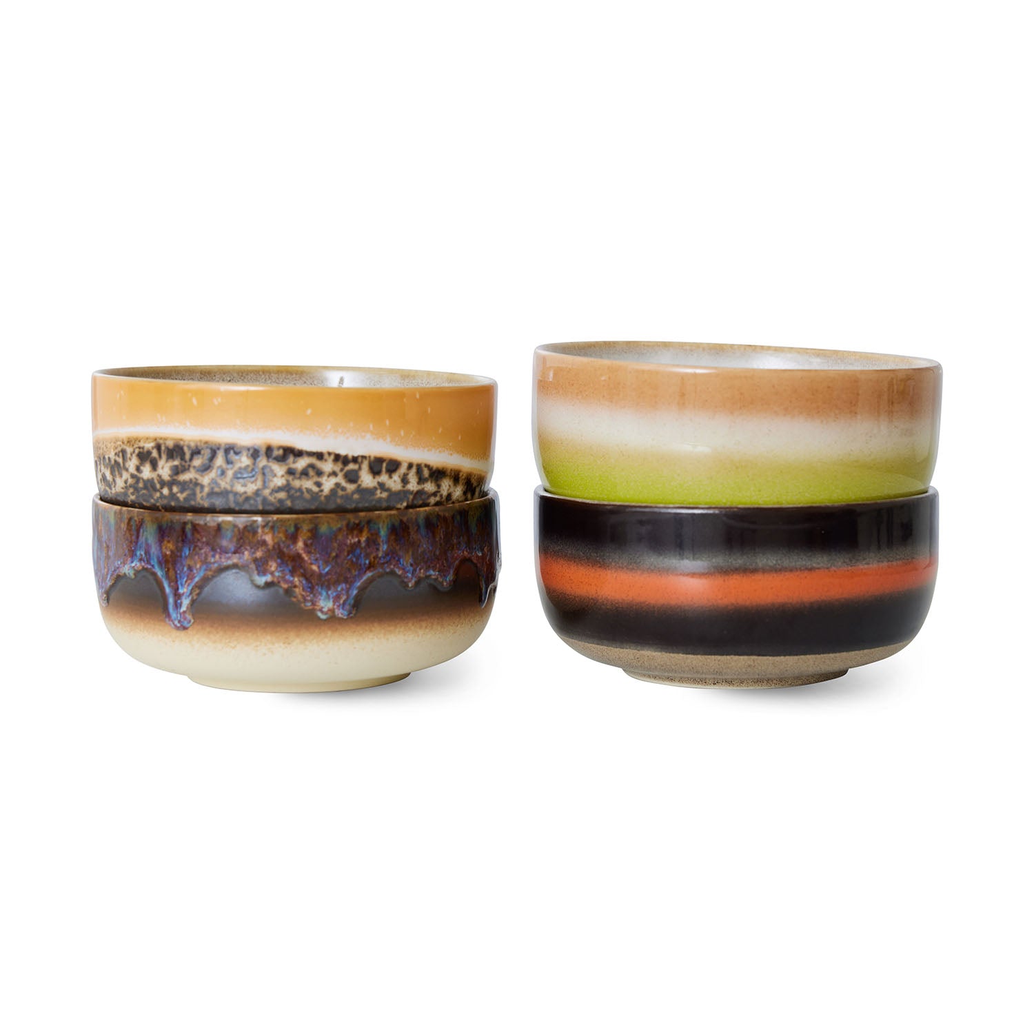 Dessertkommen Humus (Set van 4) - HKLiving