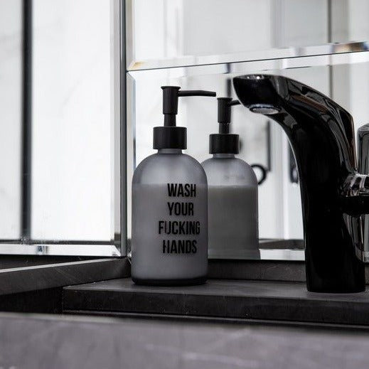 Soap dispenser Wash Your F#cking Hands - Fisura