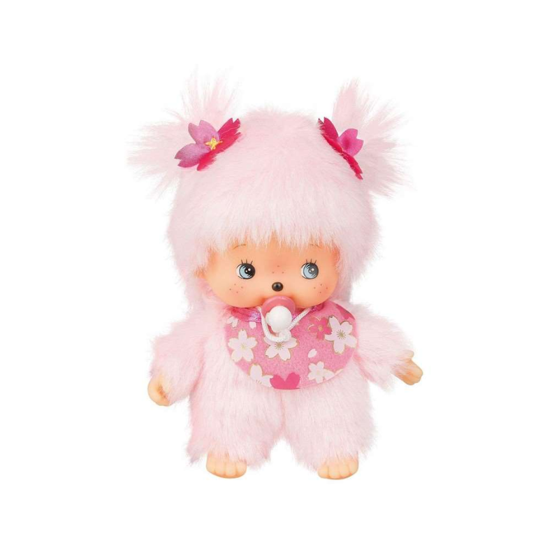Knuffel Bebichhichi Girl Cherry Blossom - Monchhichi
