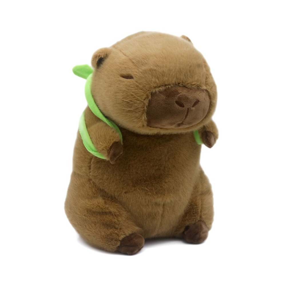 Knuffel Capybara Rugzak Schildpad