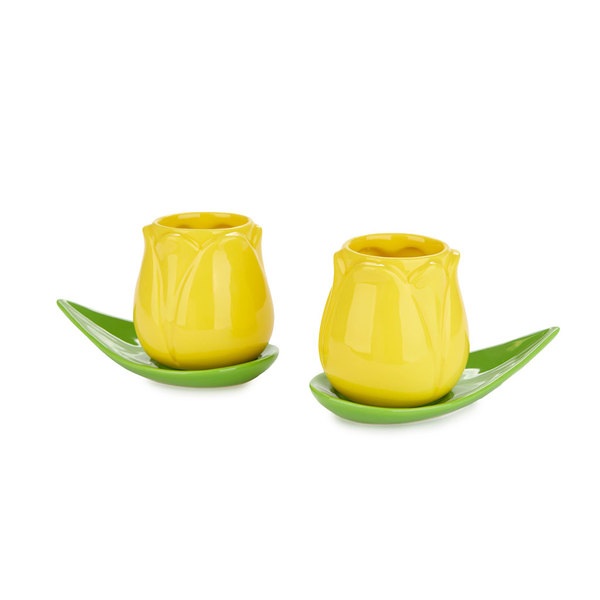 Tassenset Kaffeetulpe Gelb - Balvi