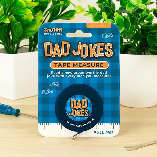 Dad Jokes Tape Measure Tape - Gift Republic
