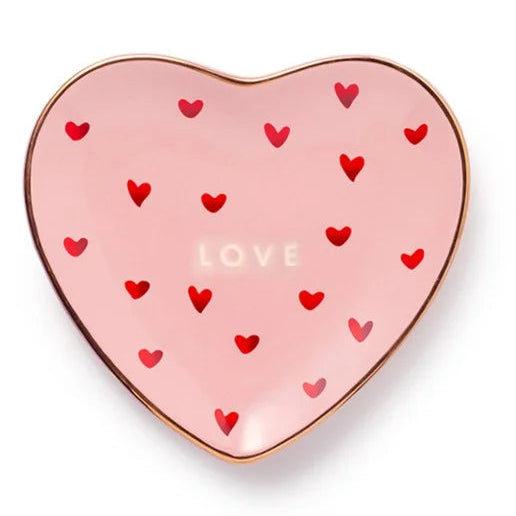 Bordje Heart Love Roze - Vondels