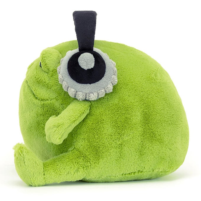 Cuddly Ricky Rainfrog Headphone - Jellycat