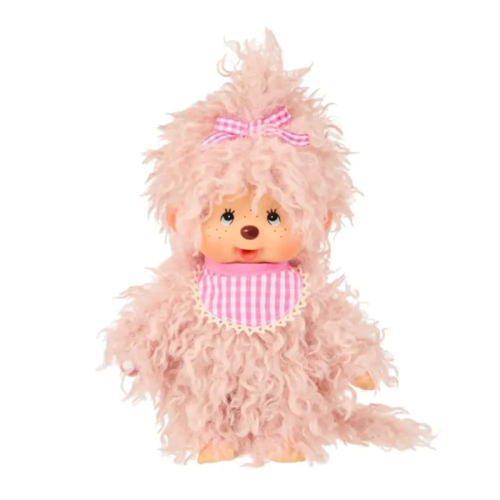 Knuffel Fluff Pink Girl - Monchhichi