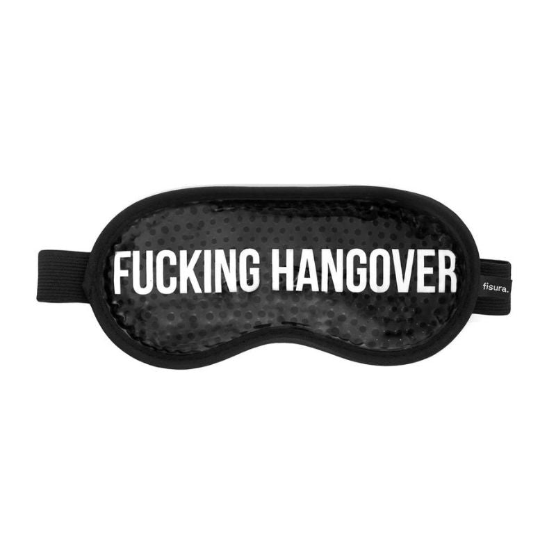Oogmasker Gel F#cking Hangover Zwart - Fisura