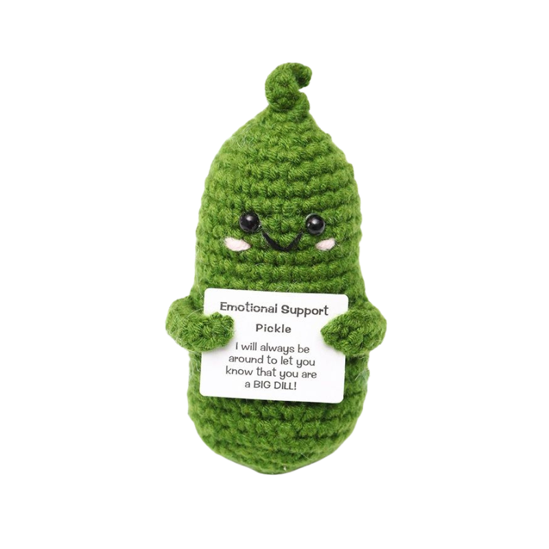 Positive Pickle Lucky Cuddly Toy