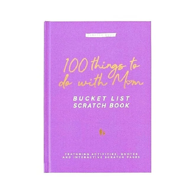 Krasboek 100 Things To Do With Mom - Gift Republic