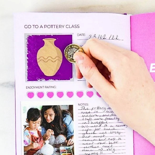 Krasboek 100 Things To Do With Mom - Gift Republic