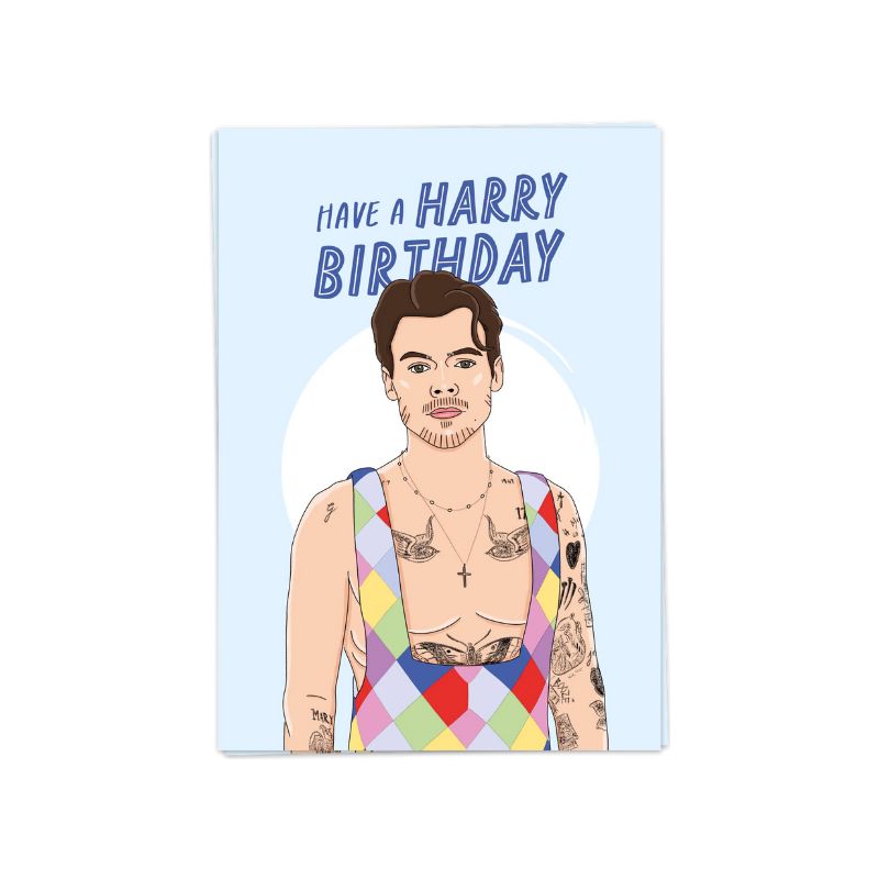 Harry Birthday Card - Blanche Card