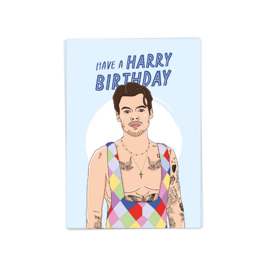 Kaart Harry Birthday - Kaart Blanche