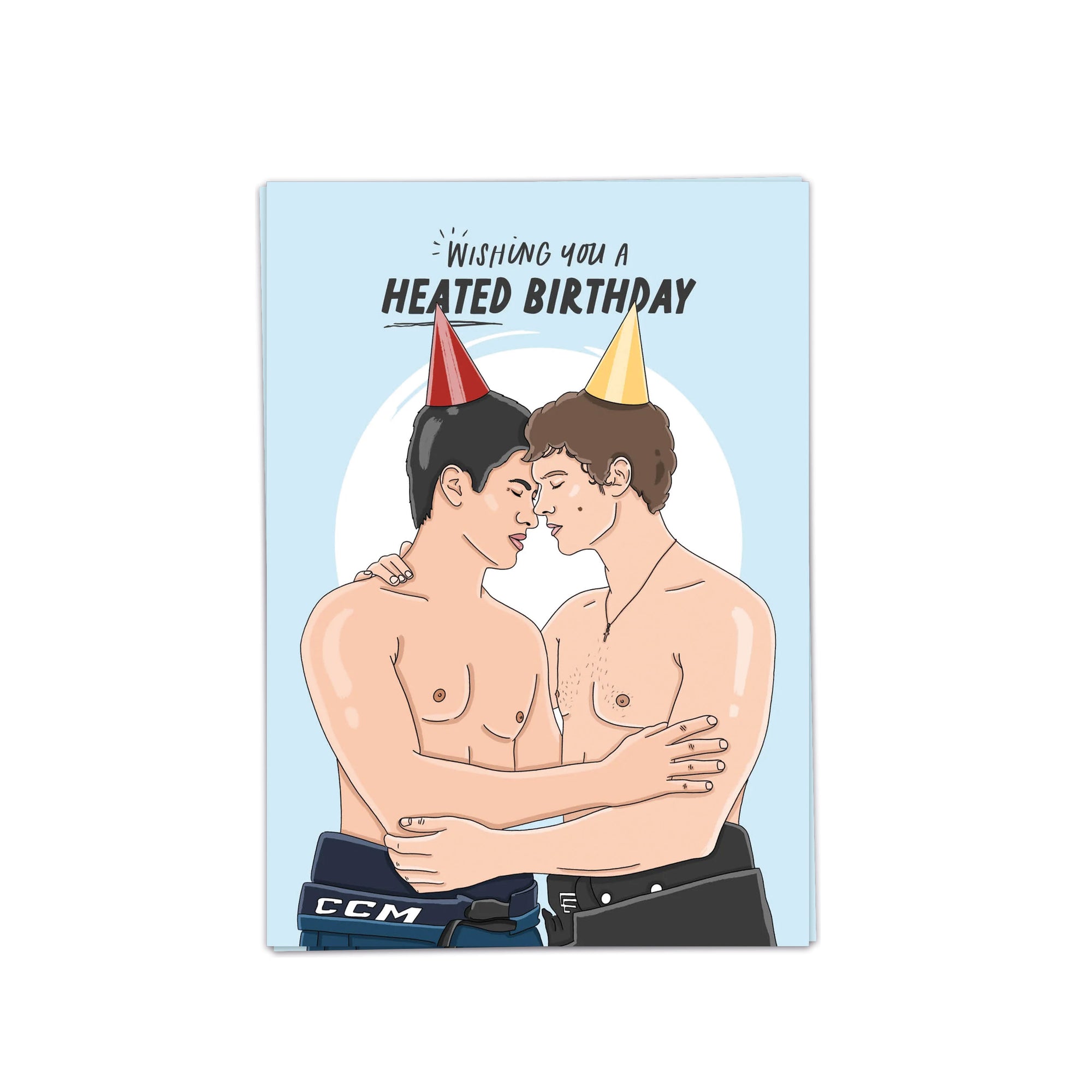 Kaart Heated Birthday - Kaart Blanche