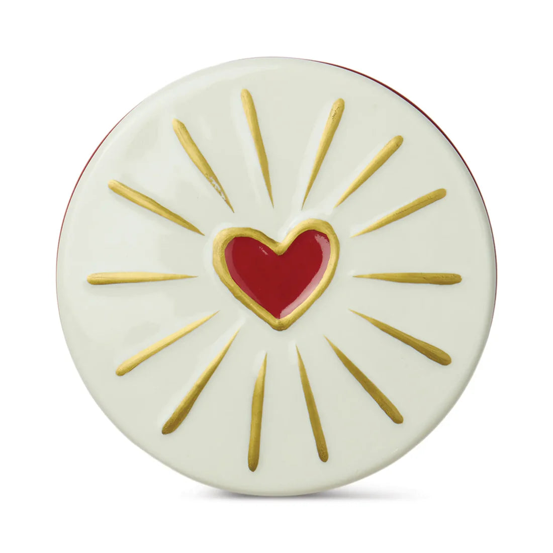 Kaars Red Glass Heart - Paddywax