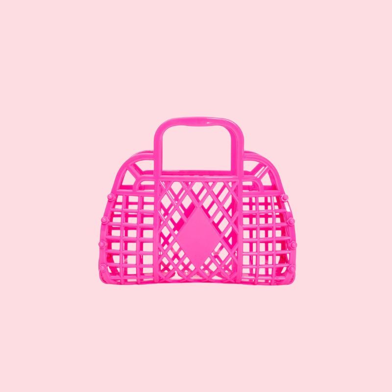 Bag Retro Basket Mini - Sun Jellies