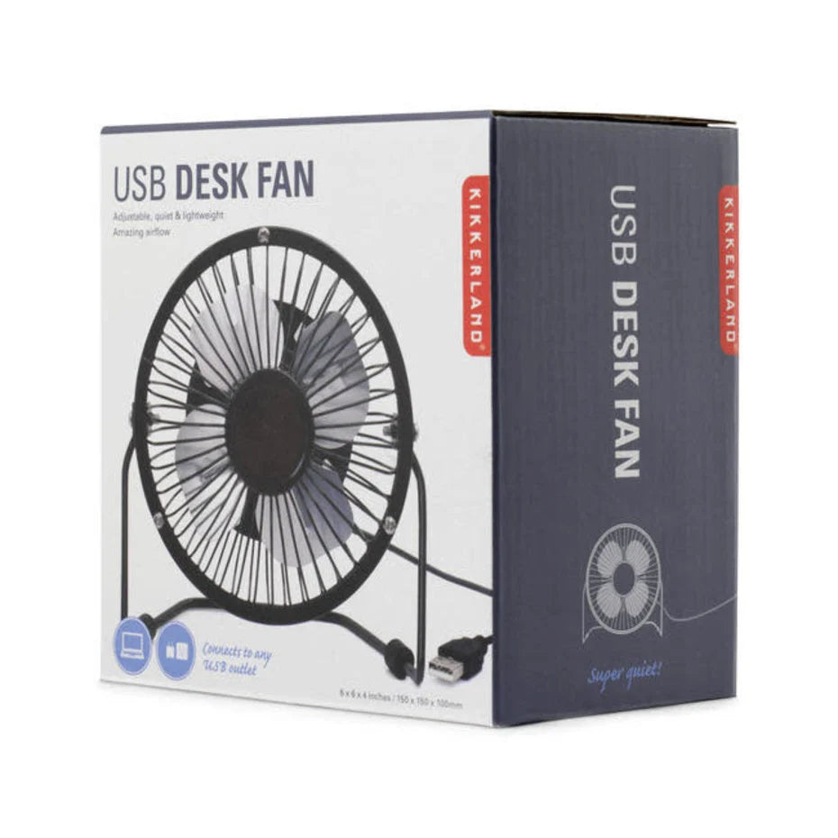 USB Desk Fan - Kikkerland