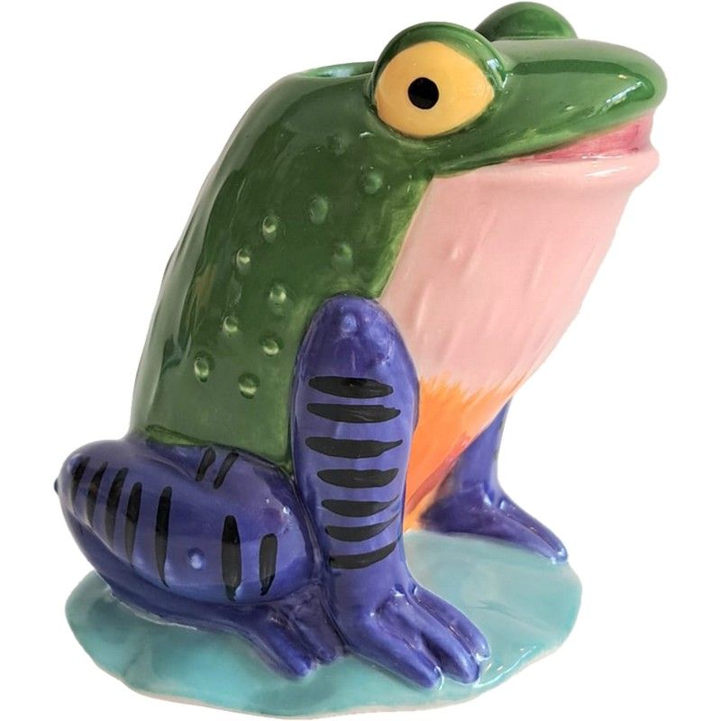 Kandelaar Loteria La Rana Frog Pilar - Kitsch Kitchen