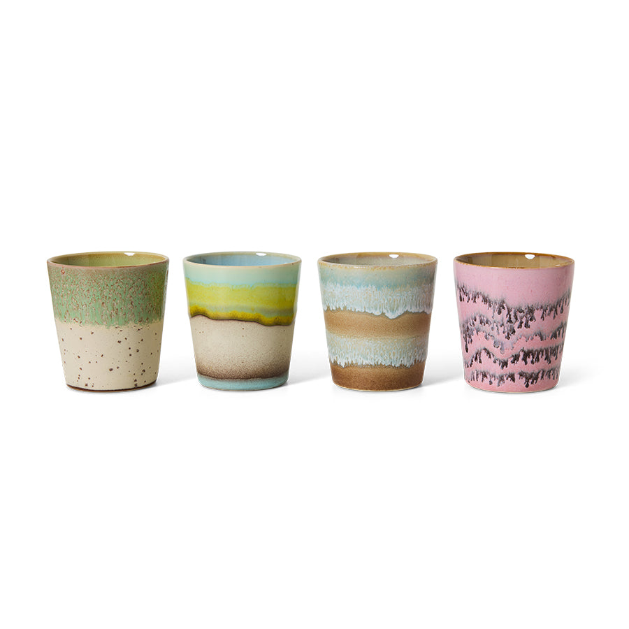 Mokken Koffie Pop Art (Set van 4) – HKliving