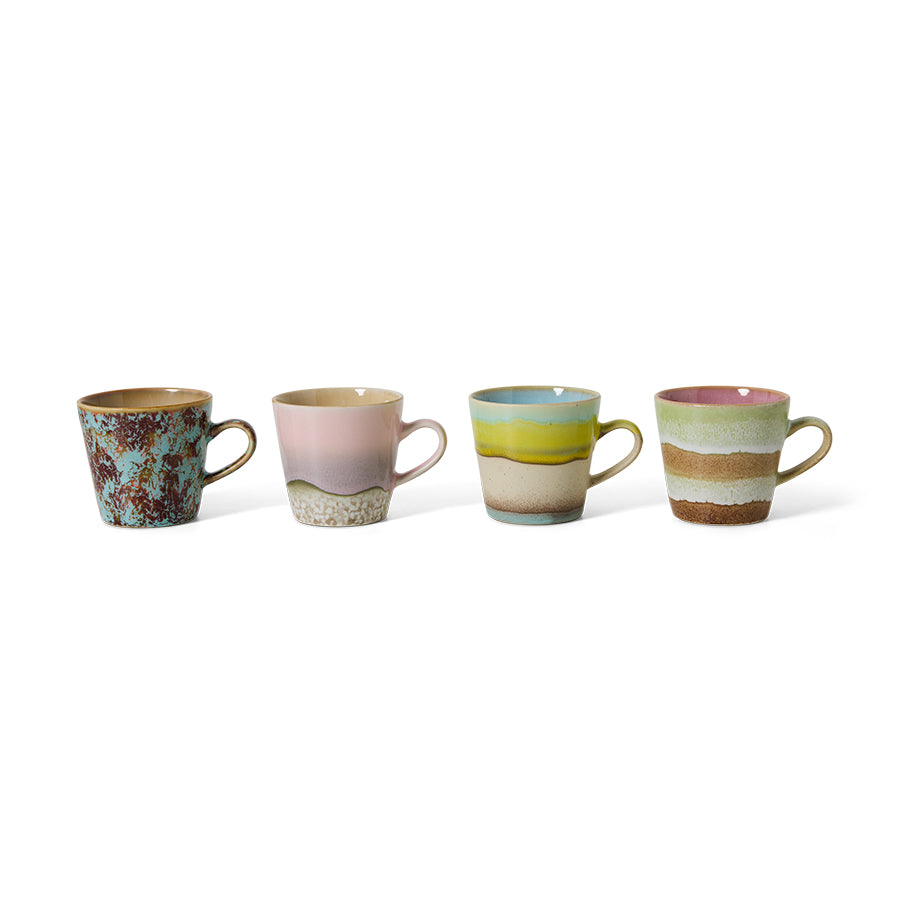 Mokken Americano Rococo (Set van 4) – HKliving