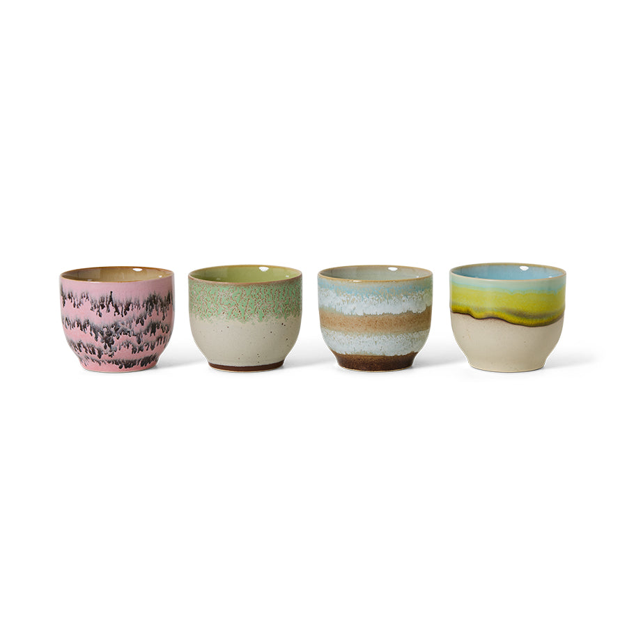 Kopjes Café Deco (Set van 4) – HKliving