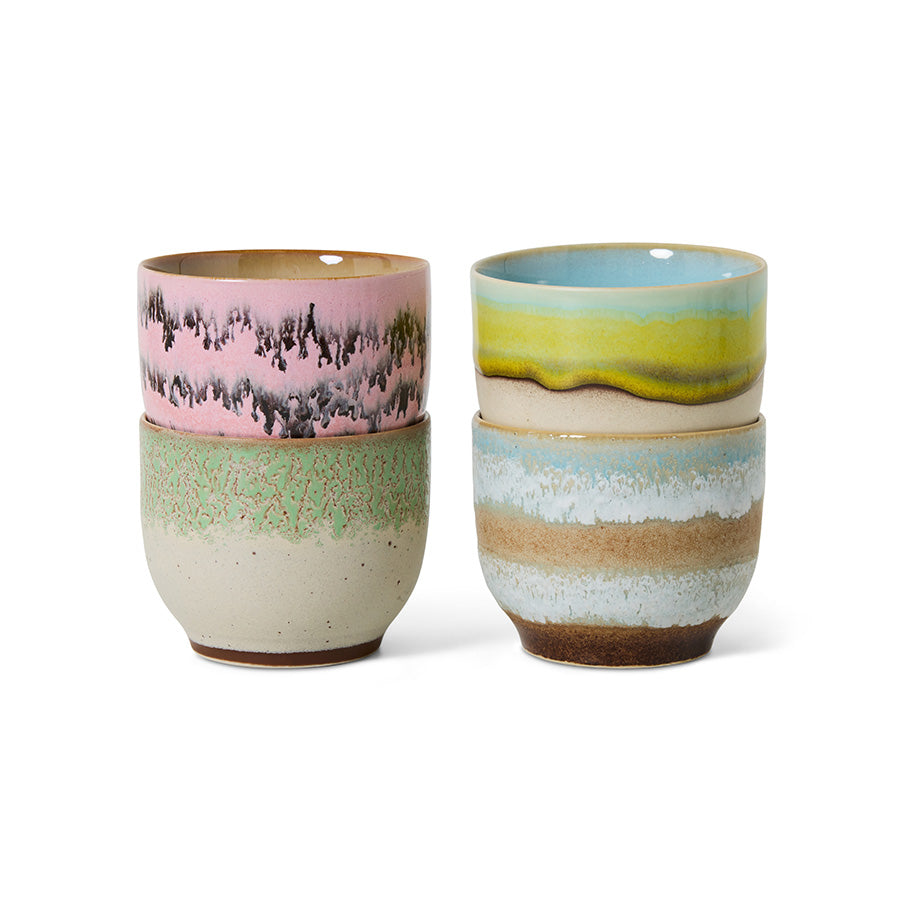 Kopjes Café Deco (Set van 4) – HKliving