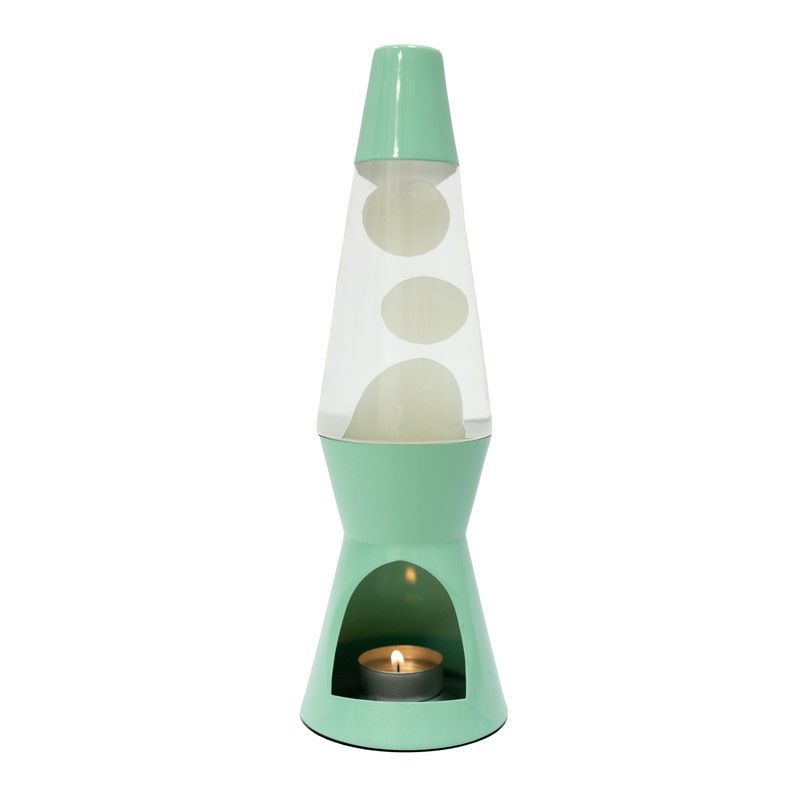 Tea light Lava lamp Mint - Fisura