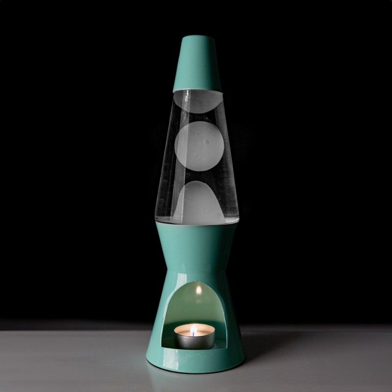 Tea light Lava lamp Mint - Fisura