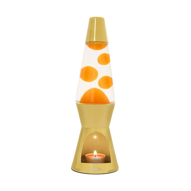 Tealight Lava Lamp Yellow - Fisura