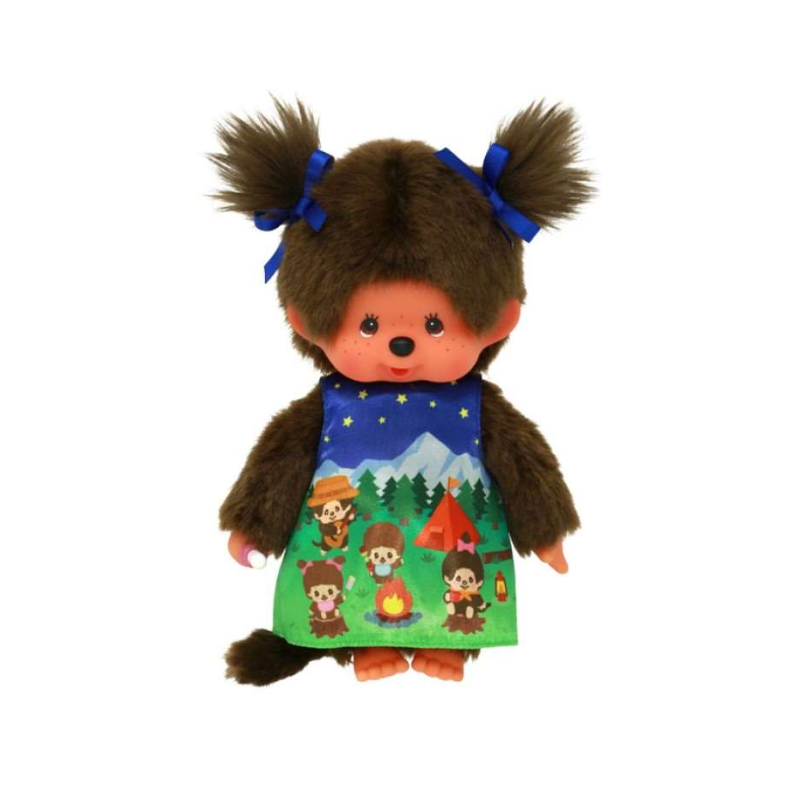 Knuffel Camping Girl – Monchhichi