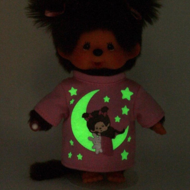 Knuffel Glow in the Dark - Monchhichi
