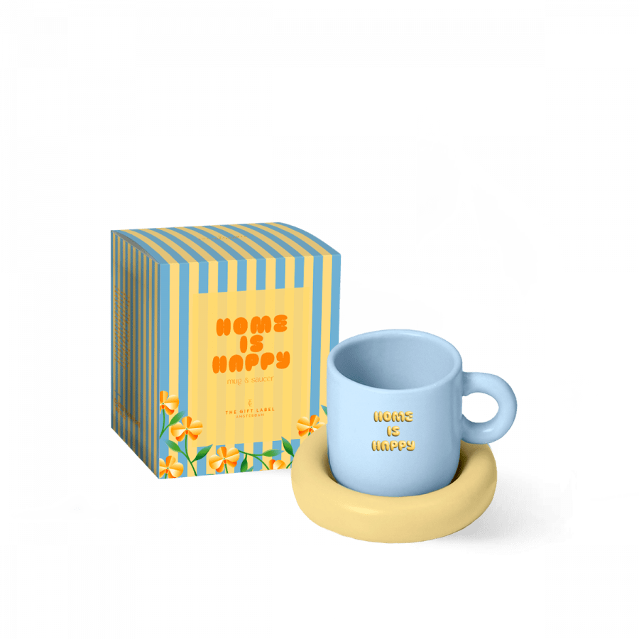 Mok & Schotel Home Is Happy - Gift Label