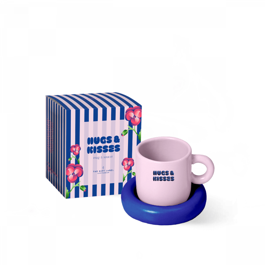 Mok & Schotel Hugs & Kisses - Gift Label