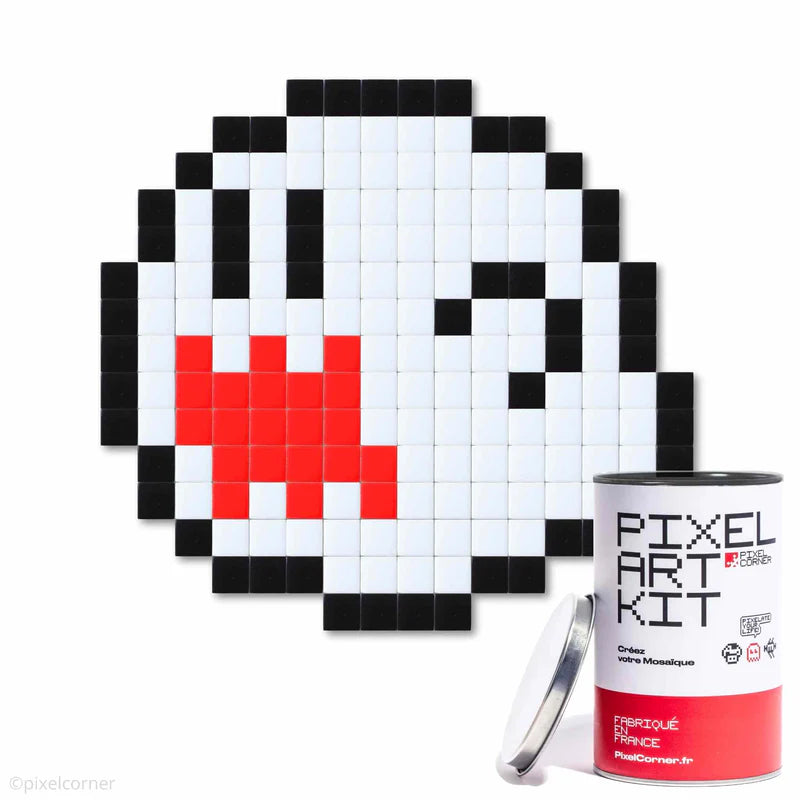 Bouwpakket Pixel Art Boo Super Mario - Pixel Corner