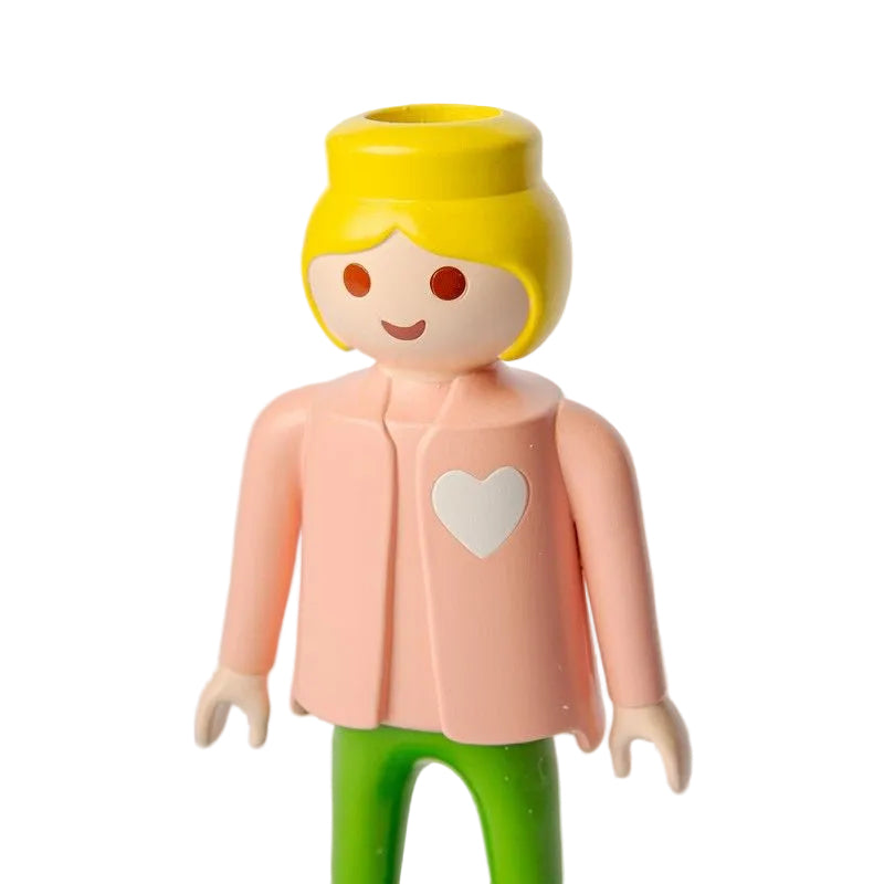 Vase Playmobil Frau